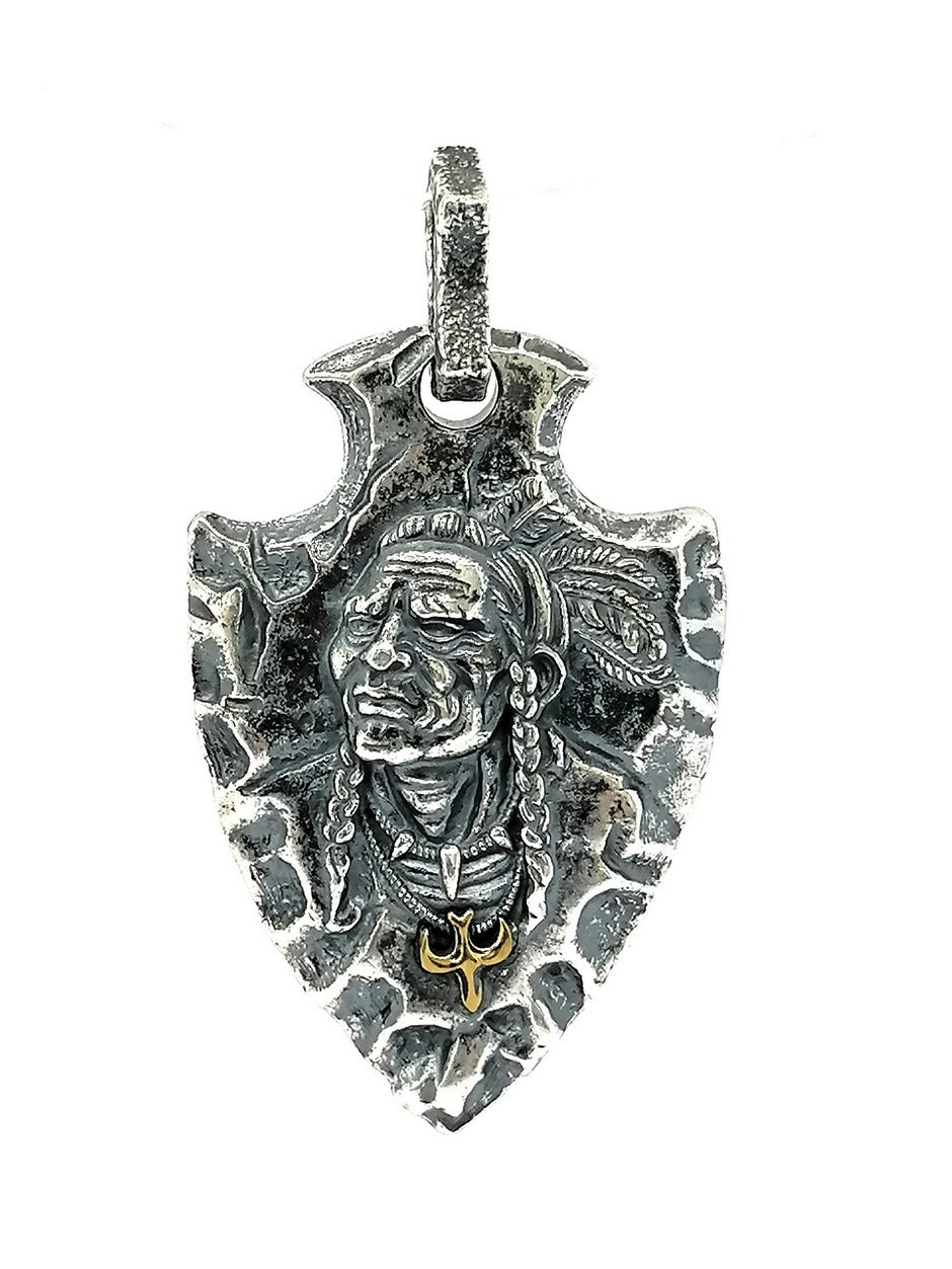 925 silver Indian pendant | Castello Jewels
