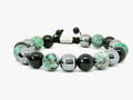 Bracelet Onyx, Hematite, African Turquoise10mm stone | Castello Jewels