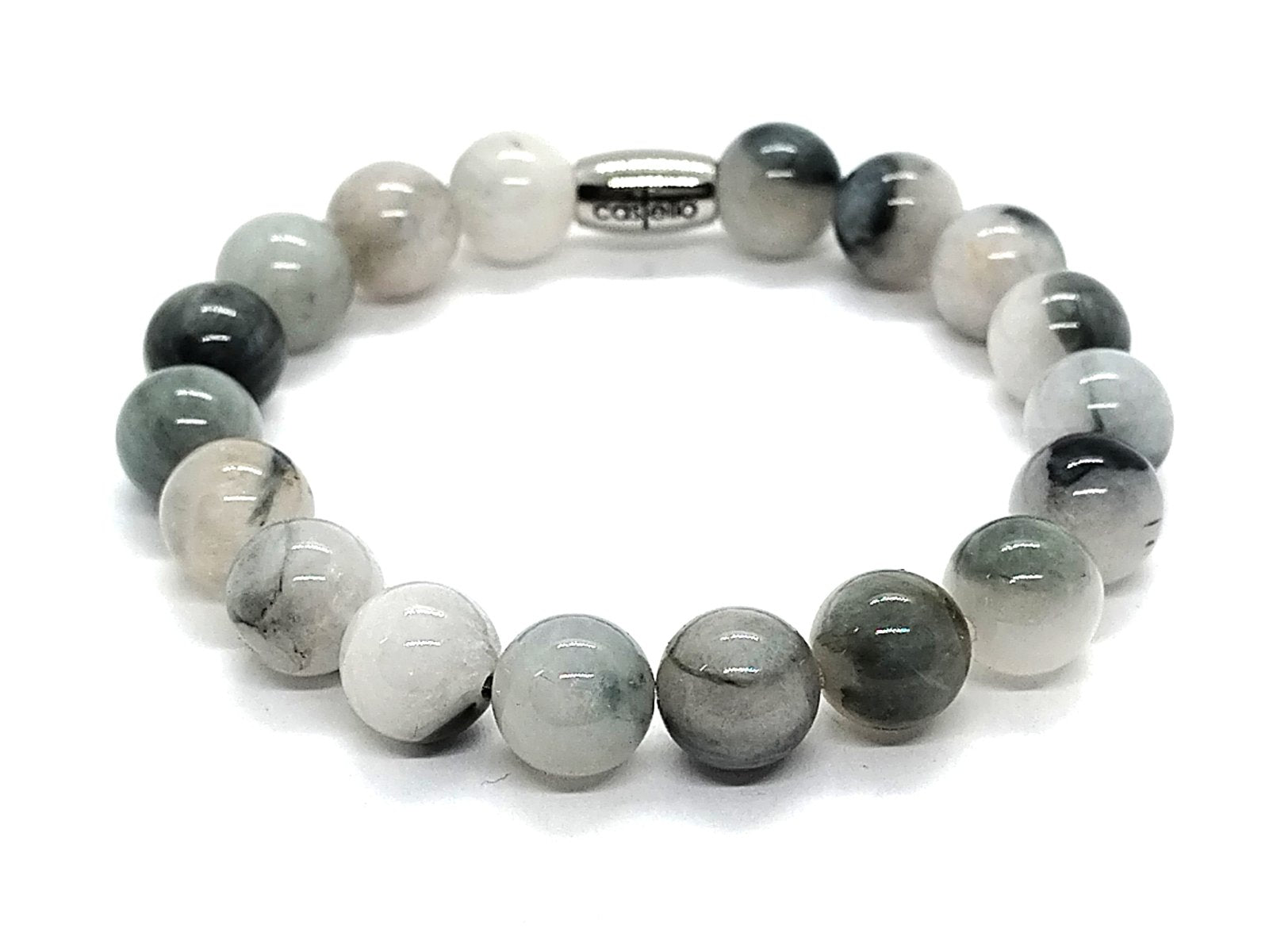 Hand Made Bracelet Eagle's Eye, 10mm stone | Castello Jewels
