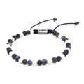 Sodalite, Tiger's Eye & Howlite Everyday Bracelet, 4mm | Castello Jewels