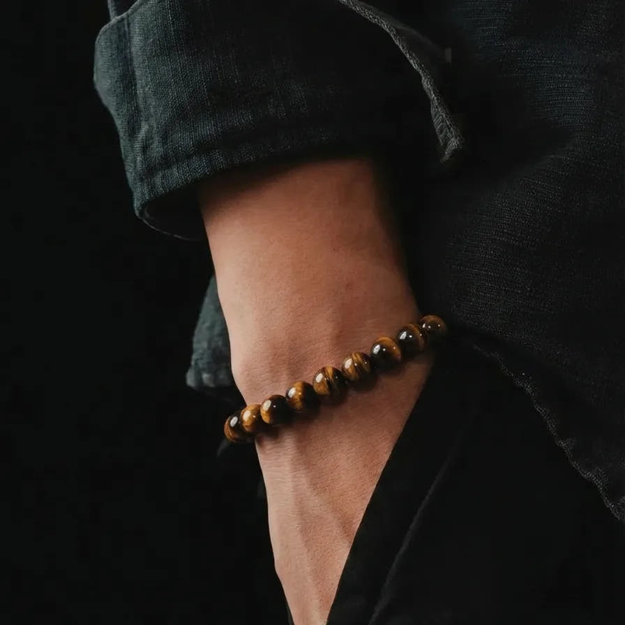 Polished Tiger's Eye Everyday Bracelet · 6mm