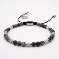 Classic Labradorite & Amazonite, Timeless Everyday Wear, 6mm | Castello Jewels