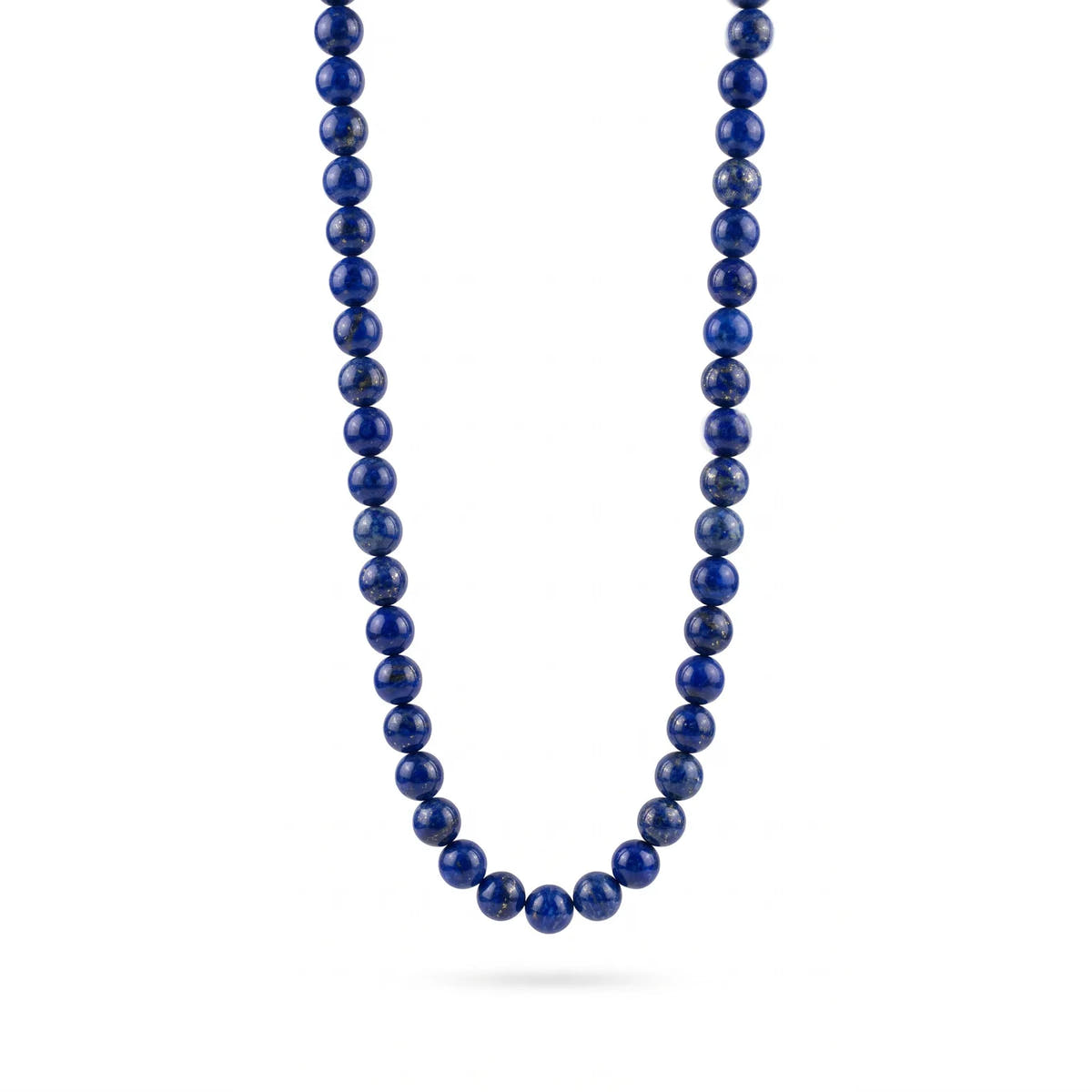 Lapis Lazuli Necklace, Sterling Silver, 6mm | Castello Jewels