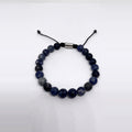 Sodalite Beaded Bracelet · 8mm