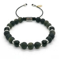Classic Matte Onyx & Obsidian, Timeless Everyday Wear, 8mm | Castello Jewels