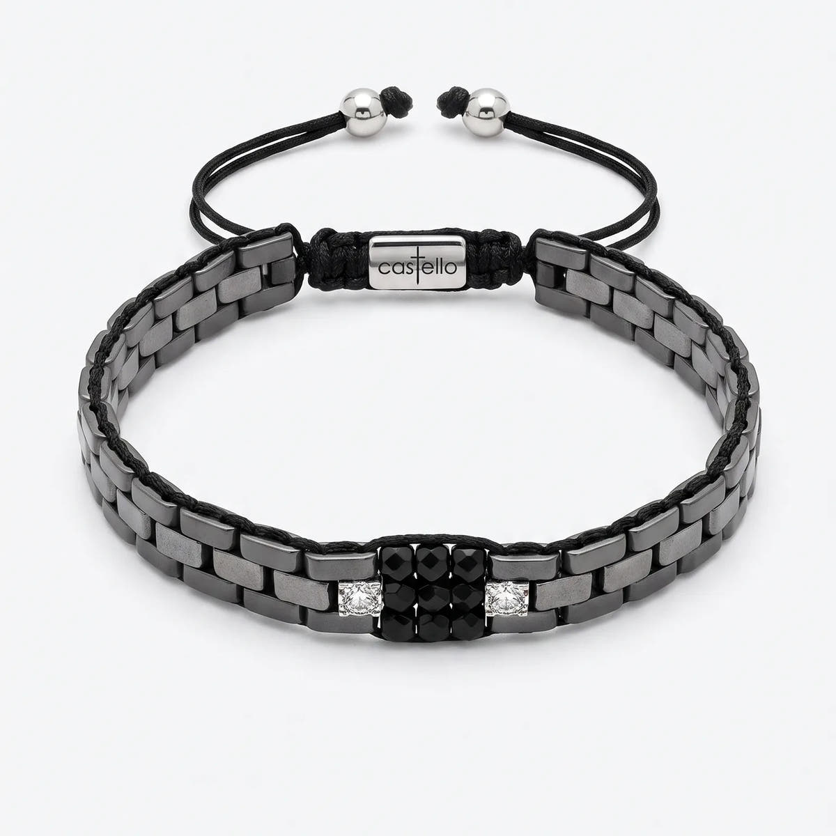 Hematite & Onyx Ancient Bracelet