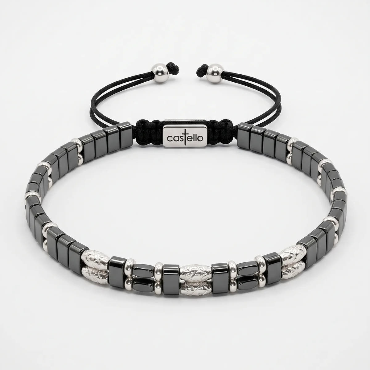 Hematite & Silver 925 Ancient Bracelet