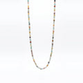 Amazonite Beaded Necklace, Sterling Silver · 4mm