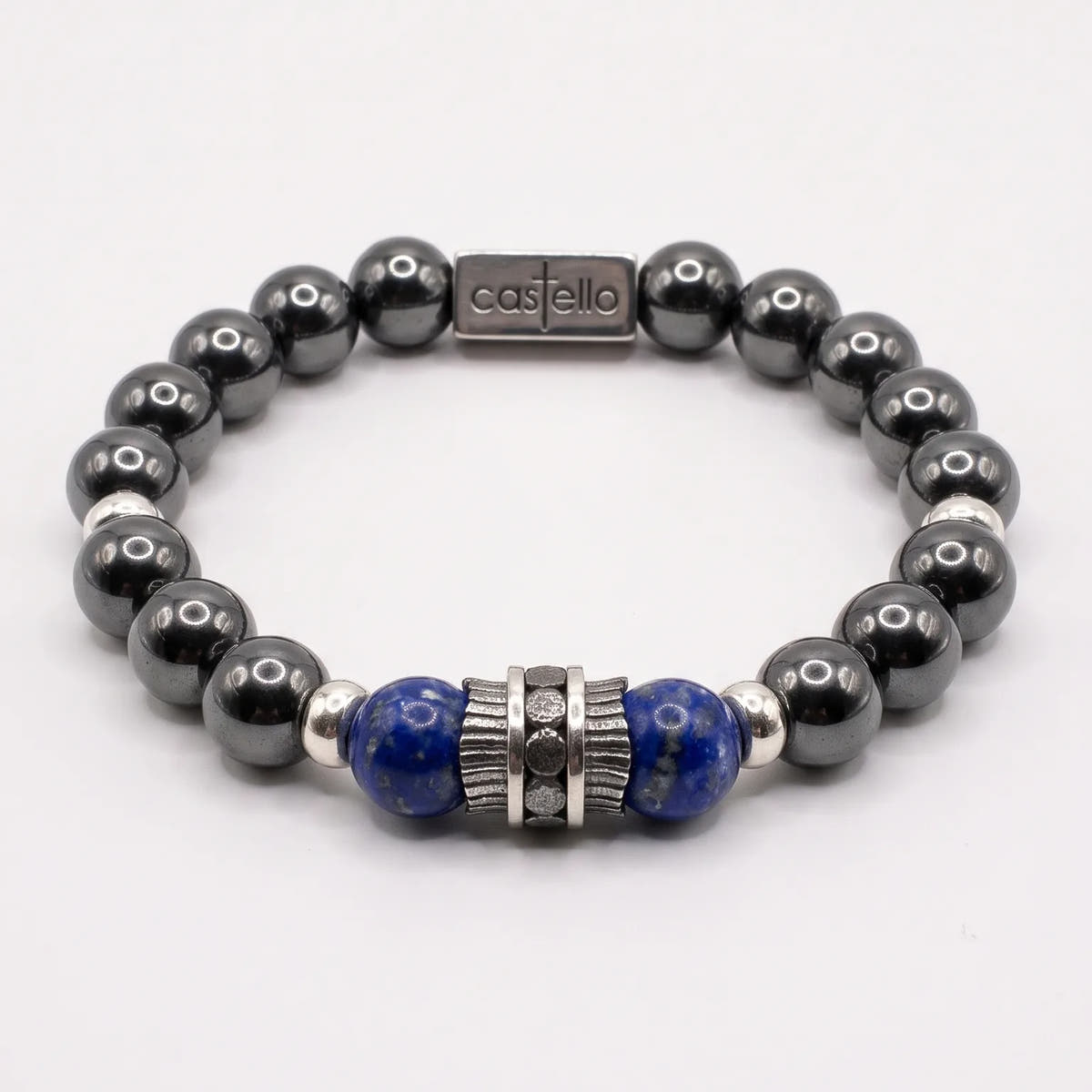 Hematite & Lapis Lazuli Ancient Bracelet