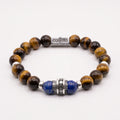 Tiger's Eye & Lapis Lazuli Ancient Bracelet