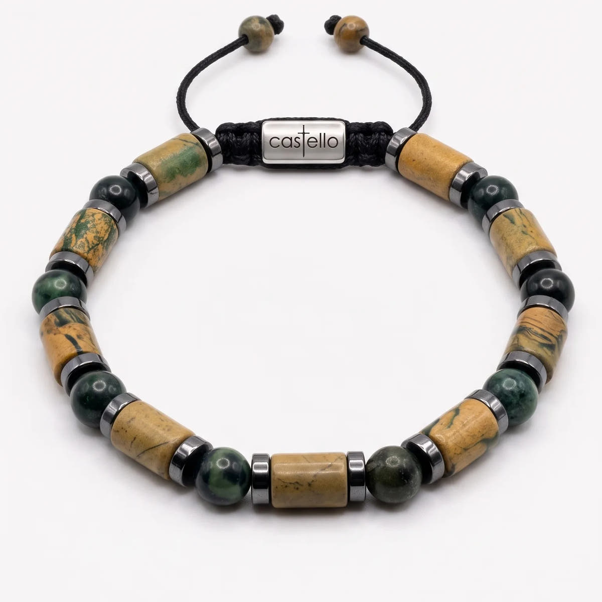 Picture Jasper & Green Jasper Ancient Bracelet