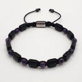 Onyx & Amethyst Ancient Bracelet