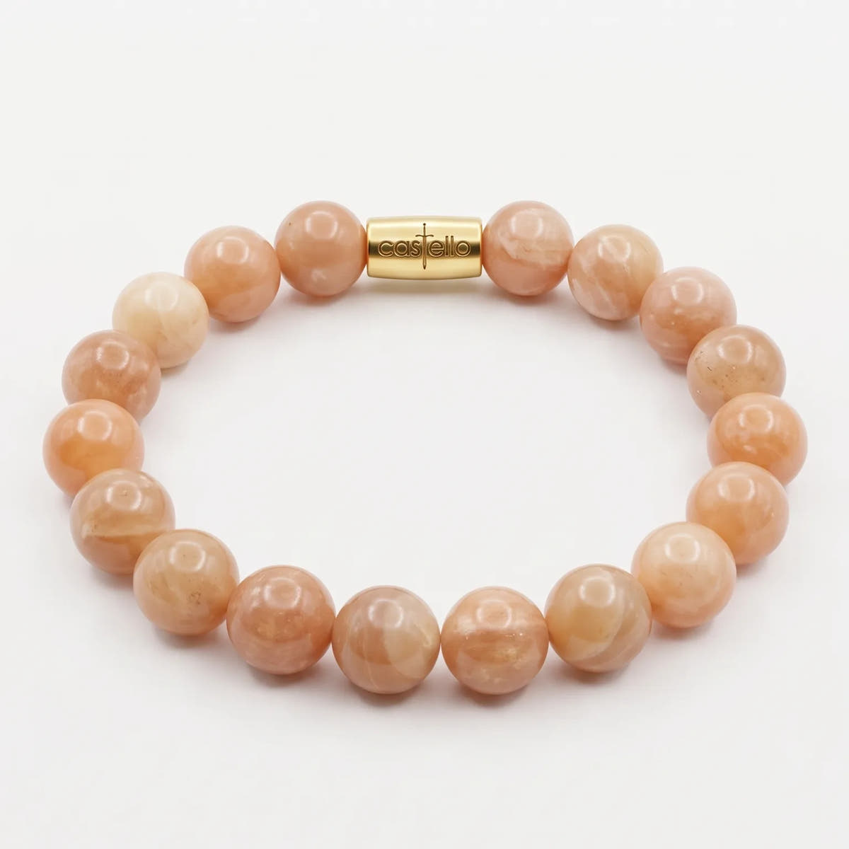 Sun Stone Gold-Plated Bracelet · 10mm